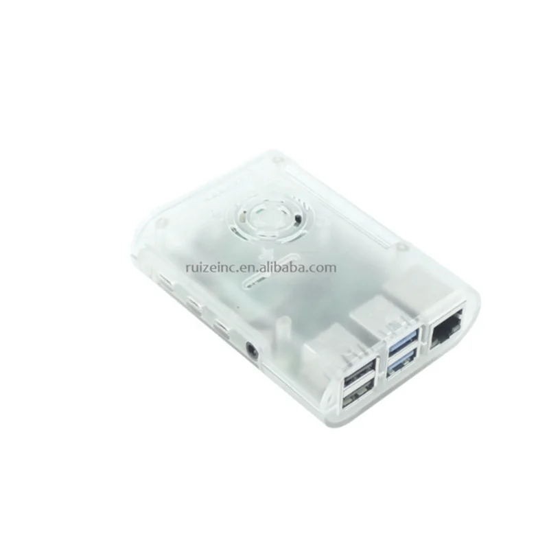 Новый пластиковый защитный чехол для Raspberry Pi 4, черный, белый, прозрачный для Raspberry Pi 4, Модель B