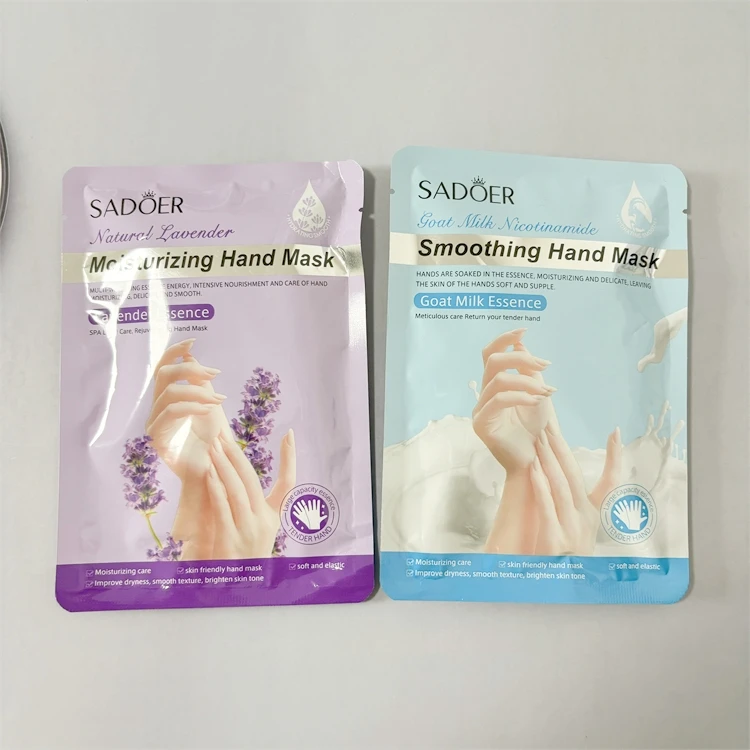 Factory Wholesale Natural Organic Goat Milk Peeling Hand Mask For Moisturizing Whitening Exfoliating Repairing Hand Mask