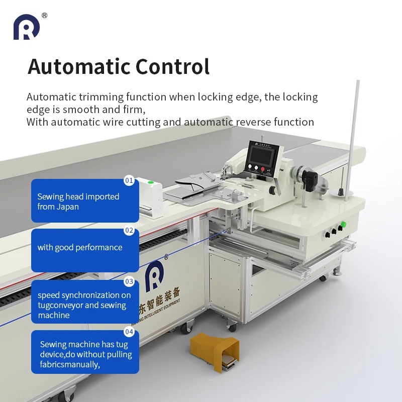 2022 Best Seller Computer Curtain Joint Overlock Stitch Machine