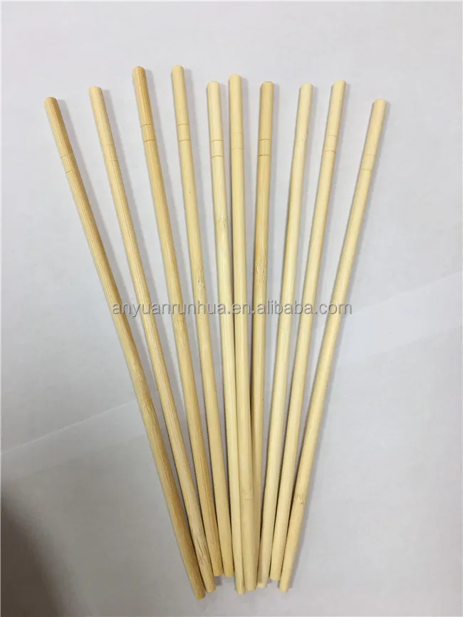 Wholesale 22cm Disposable Round Bamboo Chopsticks