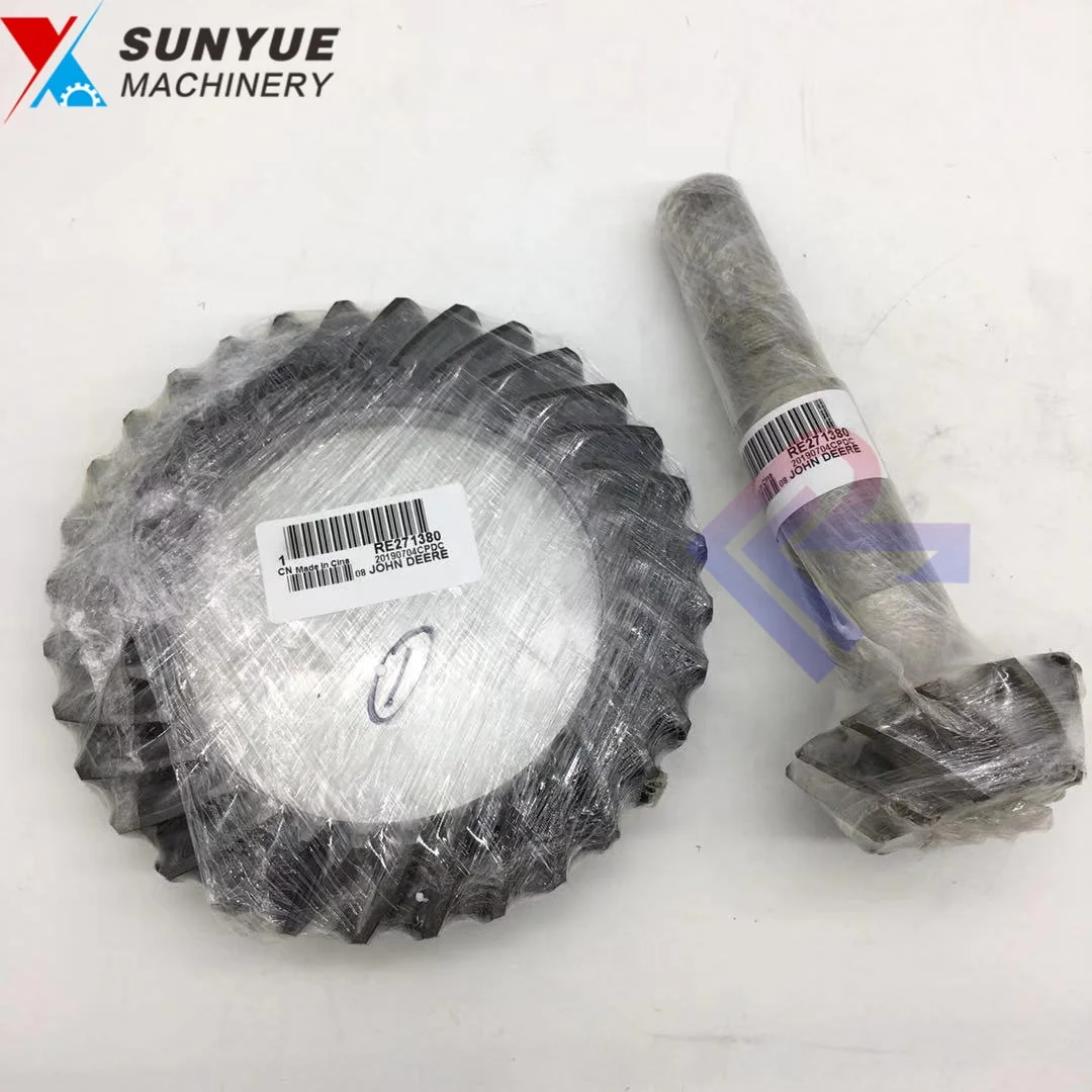 Original Tractor Parts RE271380 Ring Gear And Pinion