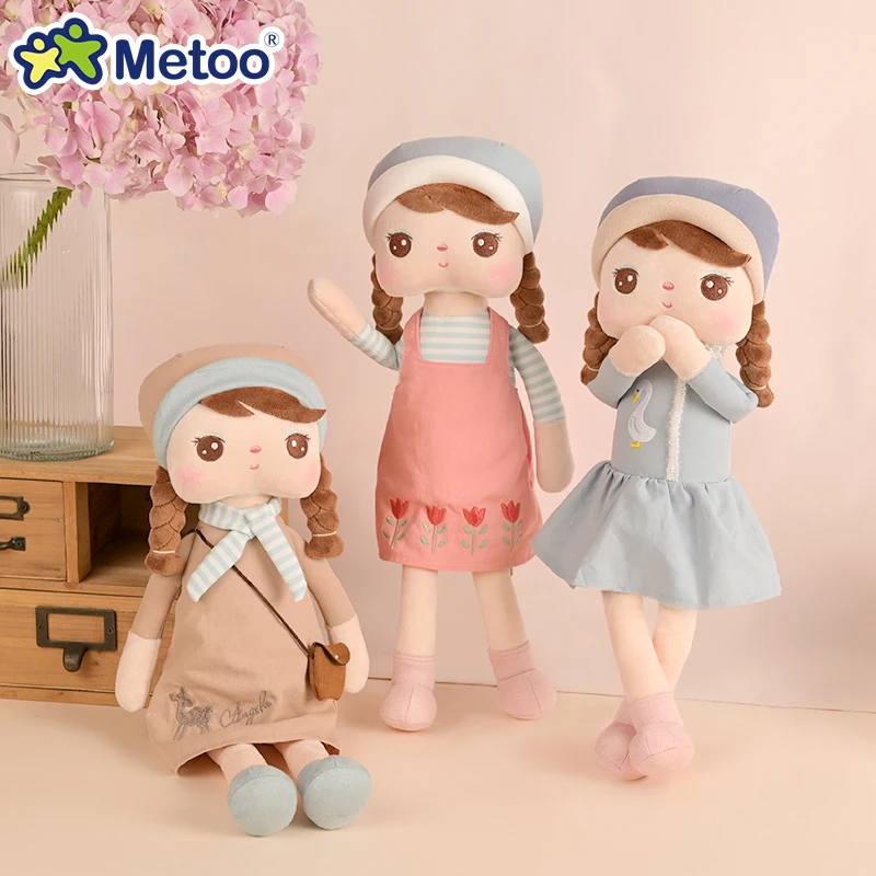 Кукла Metoo, оригинальная плюшевая кукла для девочек, человеческая плюшевая фигура, игрушки, мягкие игрушки на заказ, производитель плюшевых игрушек