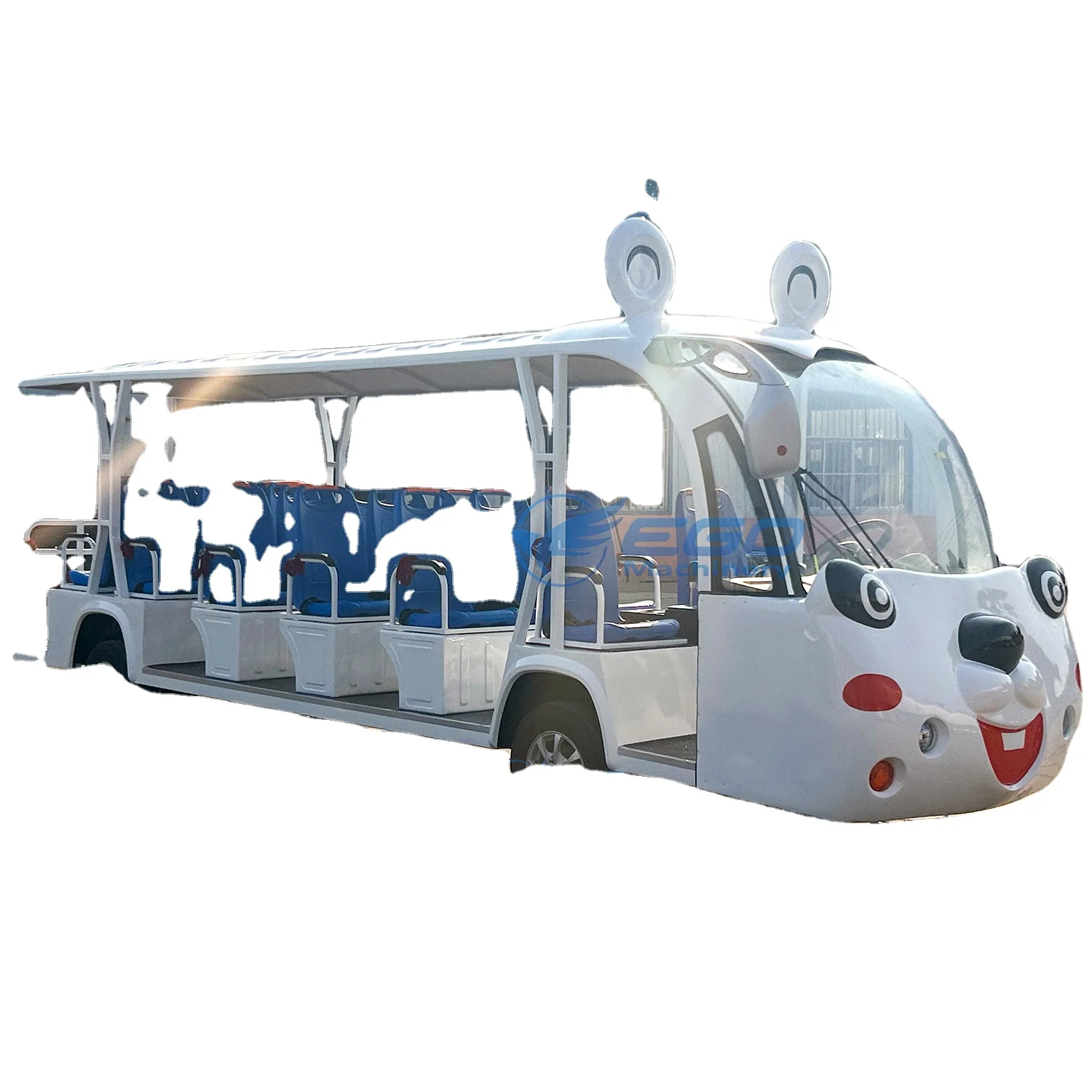 Мультяшный красочный экскурсионный автомобиль электромобиль на 8-23 места индивидуальный мини-автобус для взрослых и детей