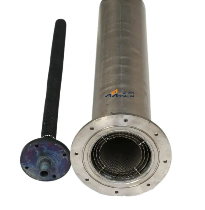 titanium mmo tubular anode for organic sewage