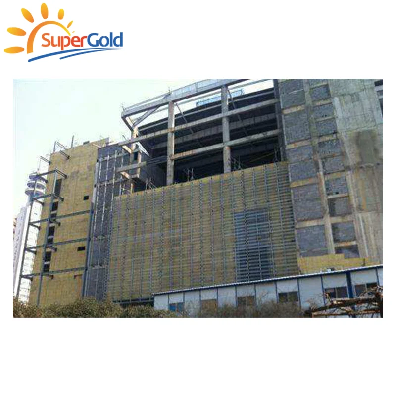 Mineral basalt rock wool insulation board rock wool composite board