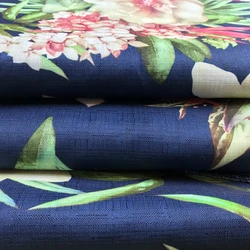 Real Silk Satin Cheongsam Shirt Dress Mulberry Silk Silk Fabric High-end Digital Printing 19mm 38 Brocade Fabric 100% Polyester