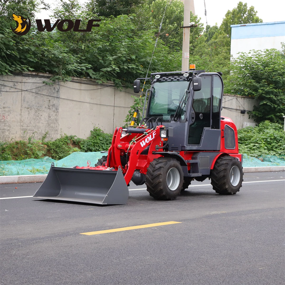Wolf 1t Mini780T Garden Loader Farm Loader Mini Wheel Loader Price