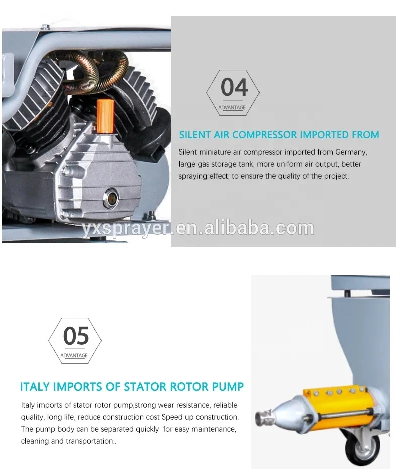 X6 construction machines for wall cement,heavy machinery for construction,building machinery equipment construction L