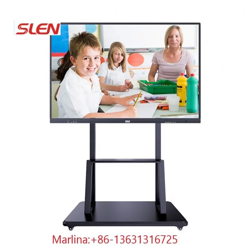 Интерактивная смарт-доска, 2 Гб ОЗУ, 16 хранилищ, 75 дюймов