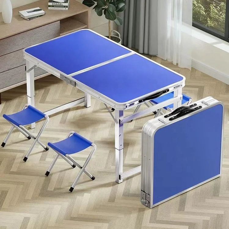 Custom Aluminum Alloy Folding Luxury Portable Portable Folding Camping Table Folding Camping Desk Outdoor folding picnic table