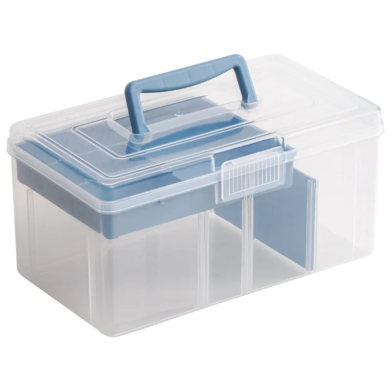 Convenient Large Capacity Multi-Layer Sewing Organizer with Dustproof Design