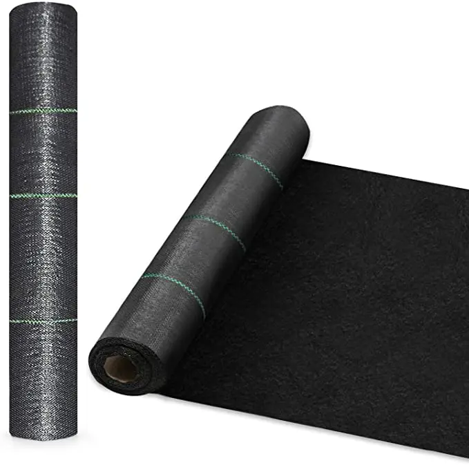 
 Black Pp Garden Used Weed Silt Agrotextile Weed Control Mat  