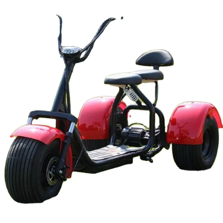 Электрический трехколесный электрический скутер Citycoco/seev/woqu 1200 Вт 60 В