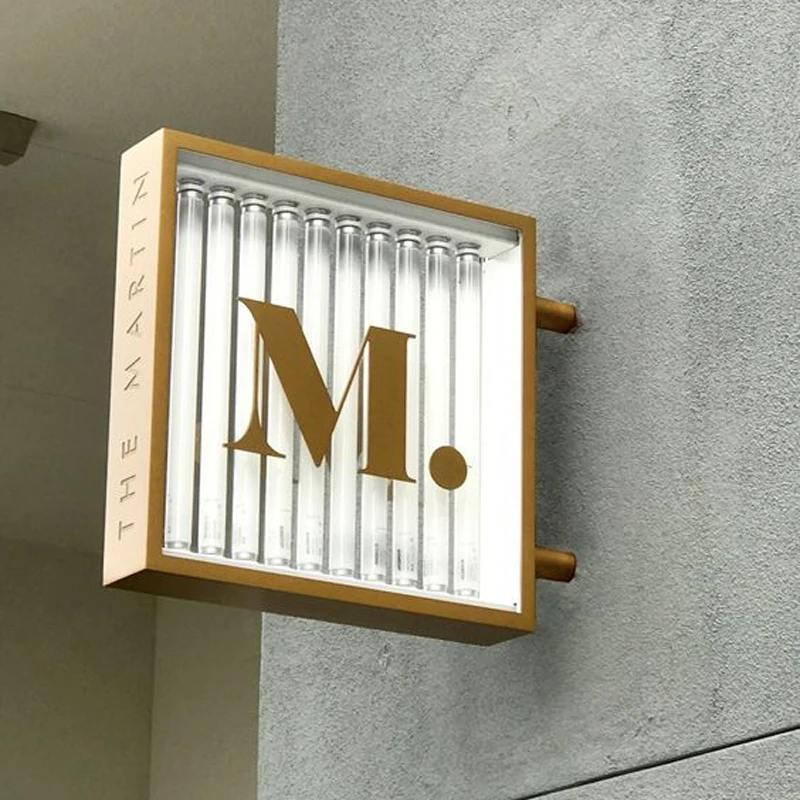 Xizheng led lightbox light box sign letter acrylic fabric rectangle luminous outdoor led advertising light box