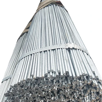 
WestYosen A large number of export Hot dip galvanized round bar/steel round bars use for electricity power 