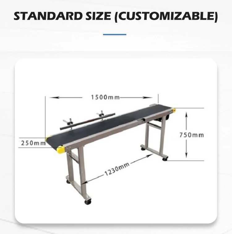 Fast Speed Automatic Industry Transmission Belts Conveyor Belt for Ink Jet/Laser Coding