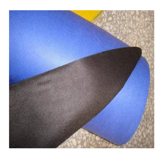 a three-layer fabric/ high-tensile spun bonded polypropylene layer around a micro porous polypropylene film