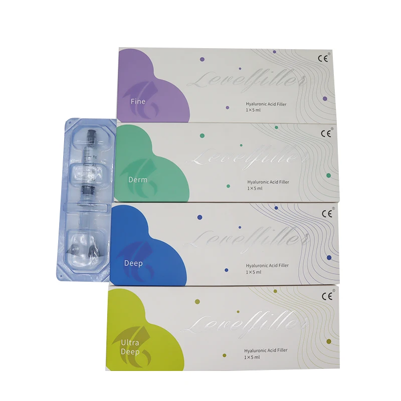 Wrinkle Removal Cosmetic Surgery Skin Inject Filler Cross Linked Hyaluronic Acid Gel 1ml For Face Nose
