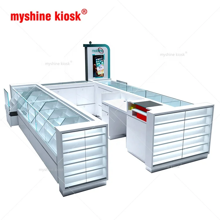 Telephone Accessaries Displays Case Phone Case Cabinet Electronic Product Retail Kiosk