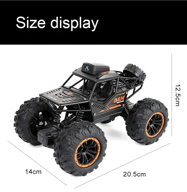 2.4G 1/16 Climbing racing electric engine toys truck rc new model radio remote control toys rc car with camera