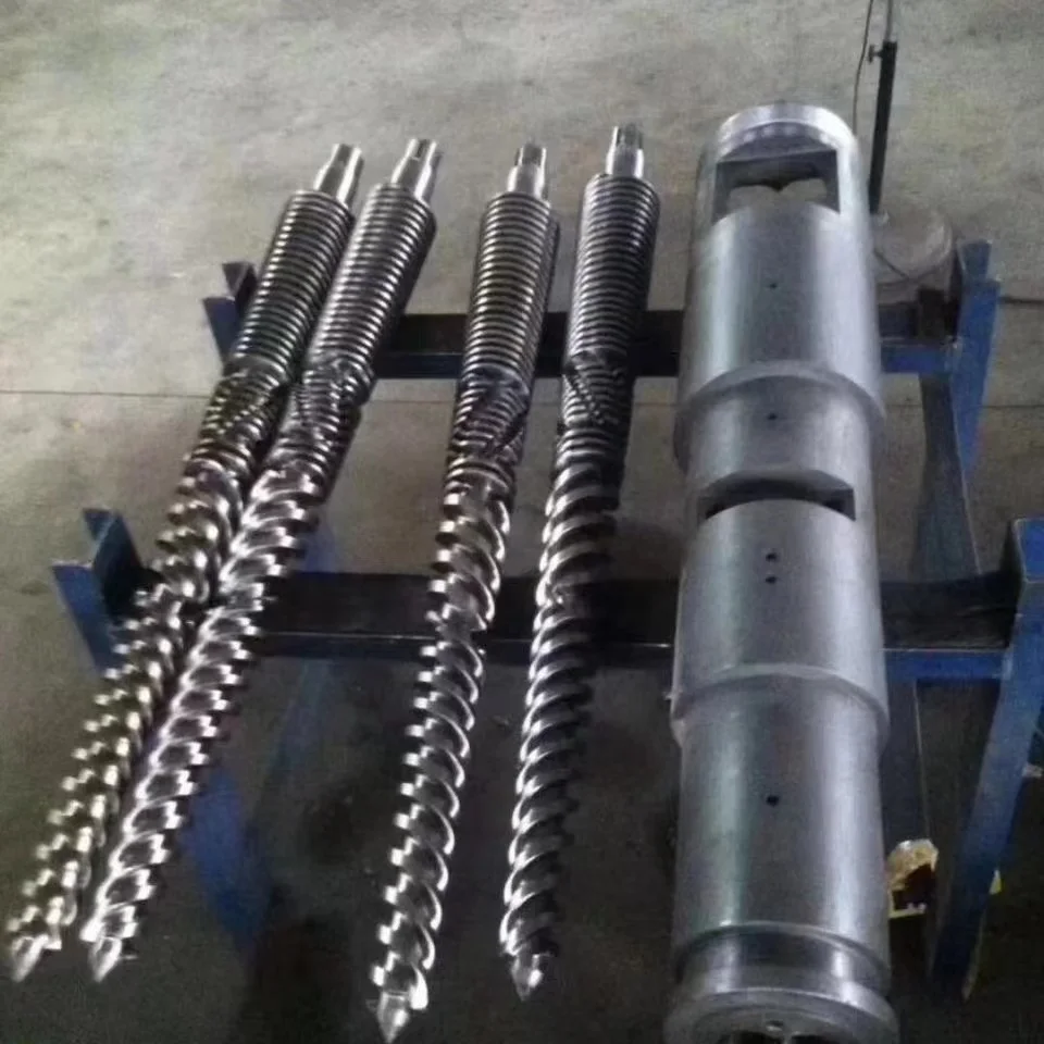 Conical Twin Screw and Barrel Double Screw and Barrel for Plastic Extruder