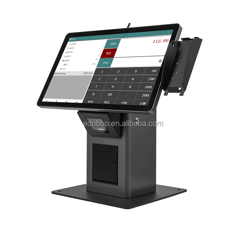 Multifunction 21.5 Inch Digital Information Display All In One Touch Screen Kiosk