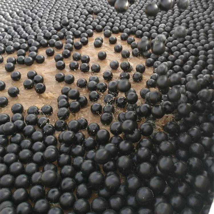 White black 4 inch hdpe hollow round plastic ball