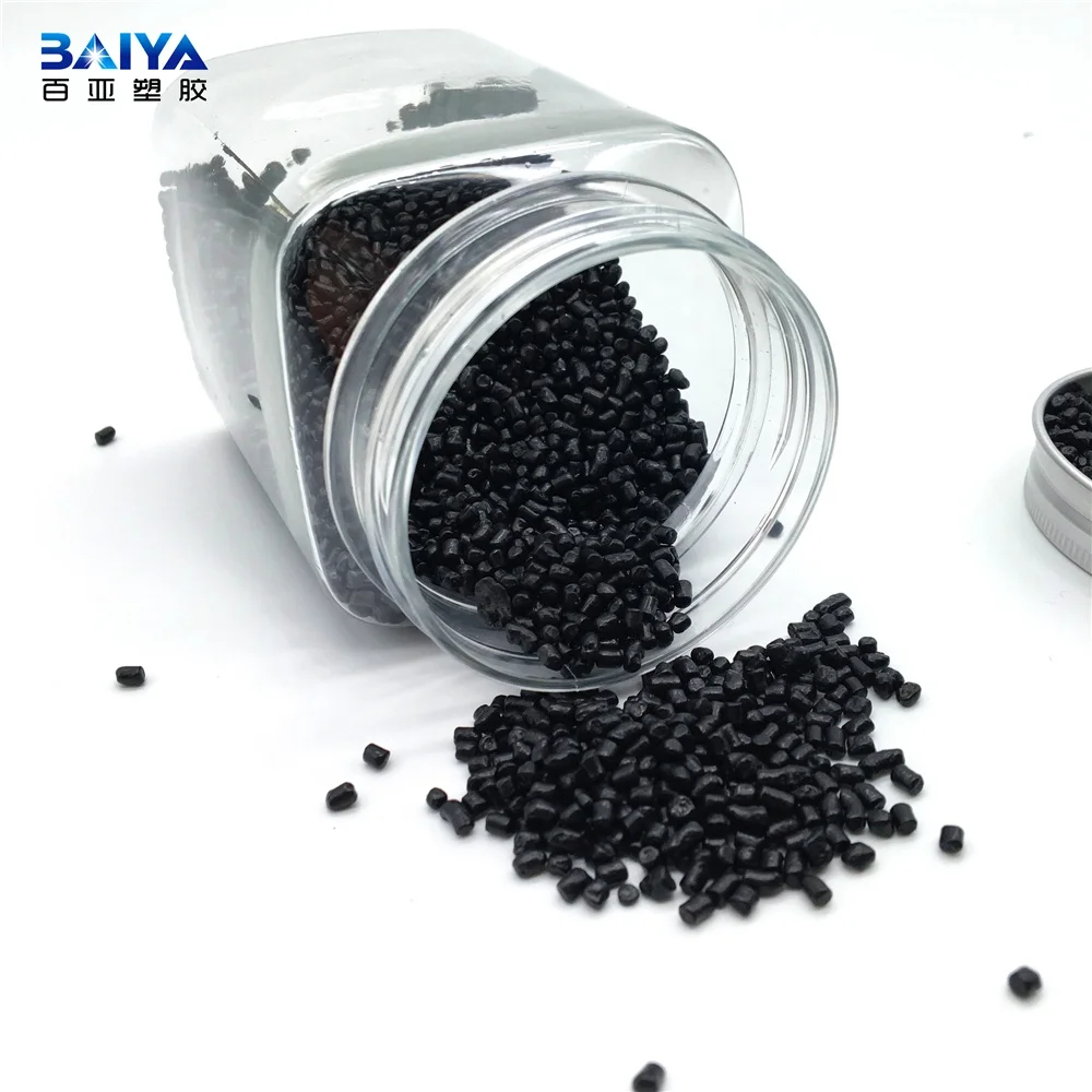 Eco-Friendly PP Carrier Black Masterbatch for Plastic Tableware Sustainable Material