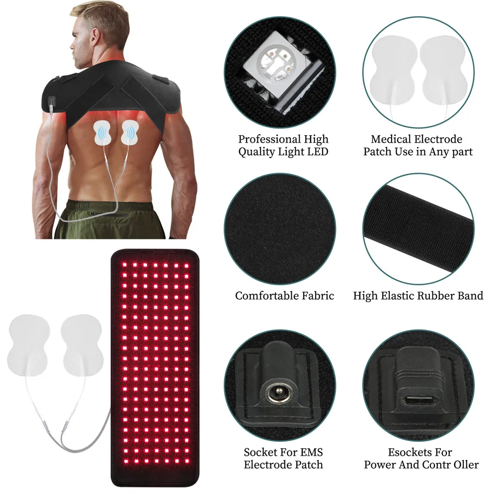 red light therapy 660nm 850nm infrared full body led pain relief red light therapy equipment