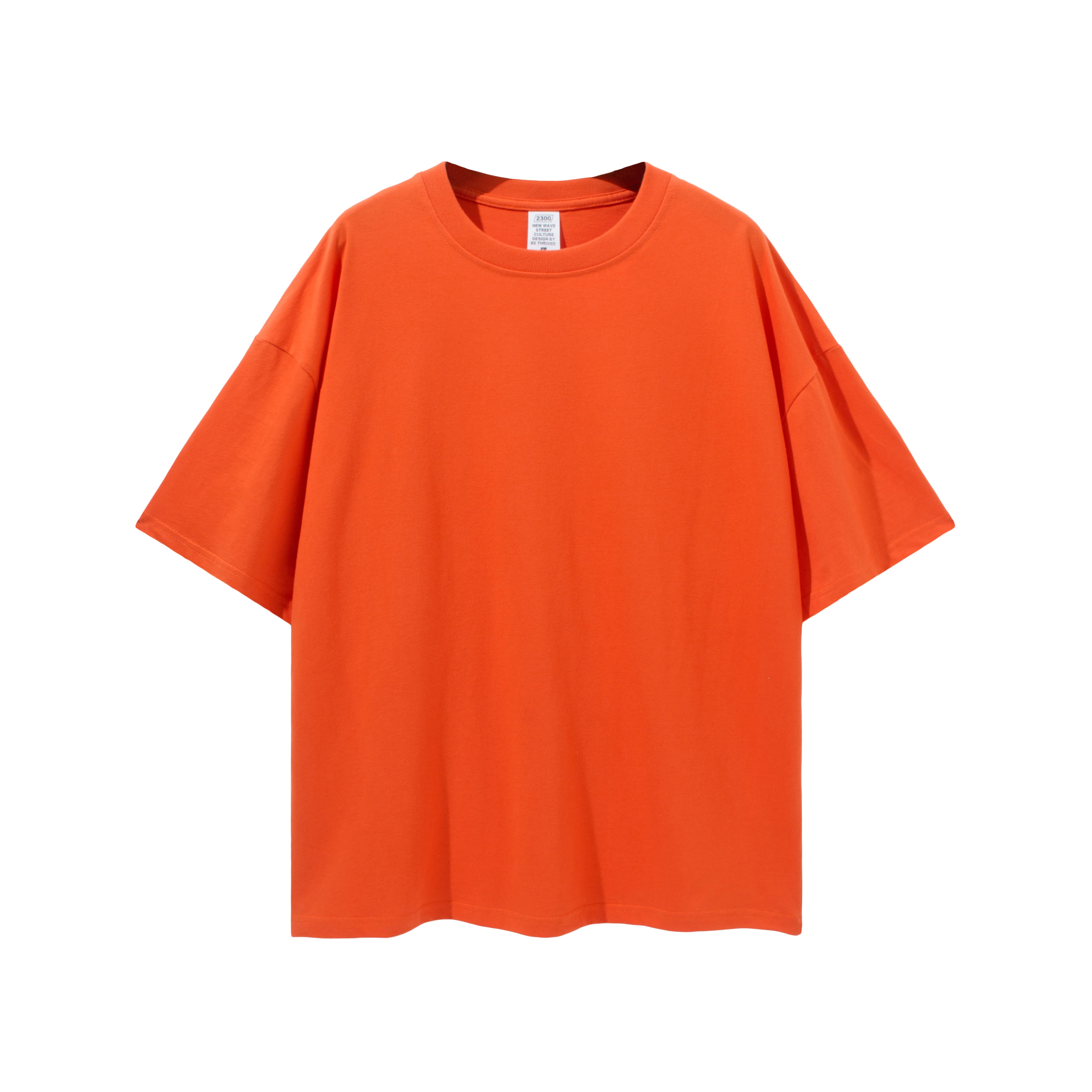 Original factory premium cotton 230gsm loose fit tshirt dropped shoulder oversized brand blank t shirts