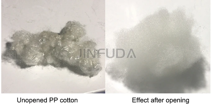 Automatic 99% polyester fiber opening machine | PP cotton