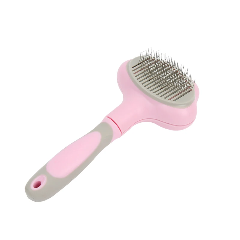 New Arrival 2pcs/set Dog Grooming Set Dog Paw Scissors Pet Hair Remover Brush Pet Grooming Kit