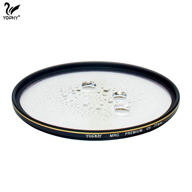 
YOPHY camera MC UV filter AGC glass 67MM 77MM 82MM camera lens filter HD Nano Coating 