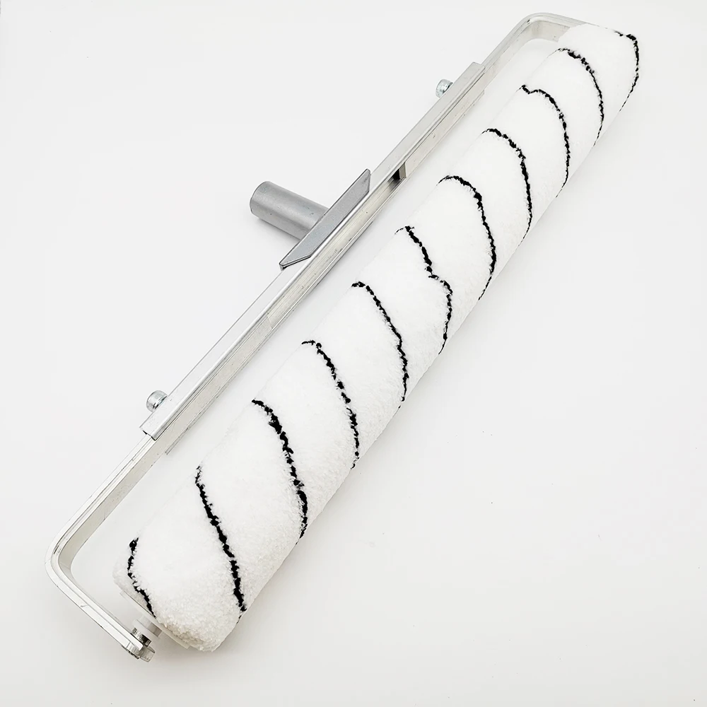 Master D23014 Australia 14', 18' Microfiber Epoxy Floor Coating Paint Roller Brush with Extendable Aluminum Roller Frame