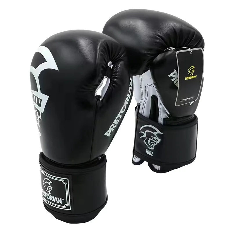 SK-Wholesale high quality PU Coloful 12oz boxing gloves adult professional lace up winning leather custom logo boxing gloves