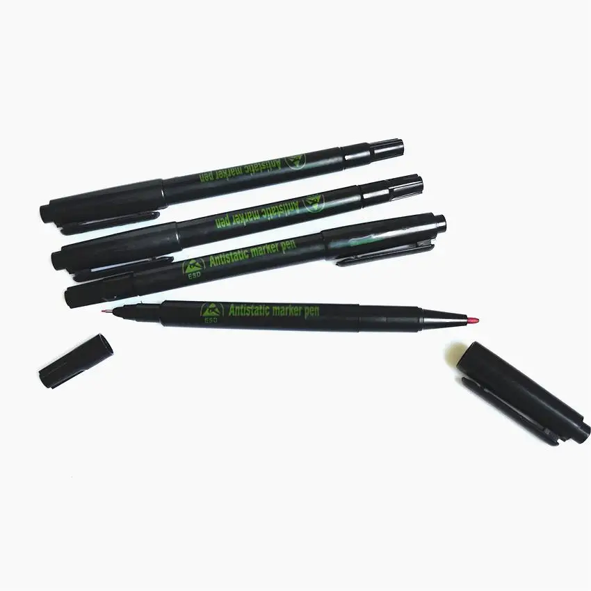 Marker Pen for School Factory Office Custom Printed Logo Blue Paper Single Provided Moisture Proof Permanent Fabric Pen 50pcs