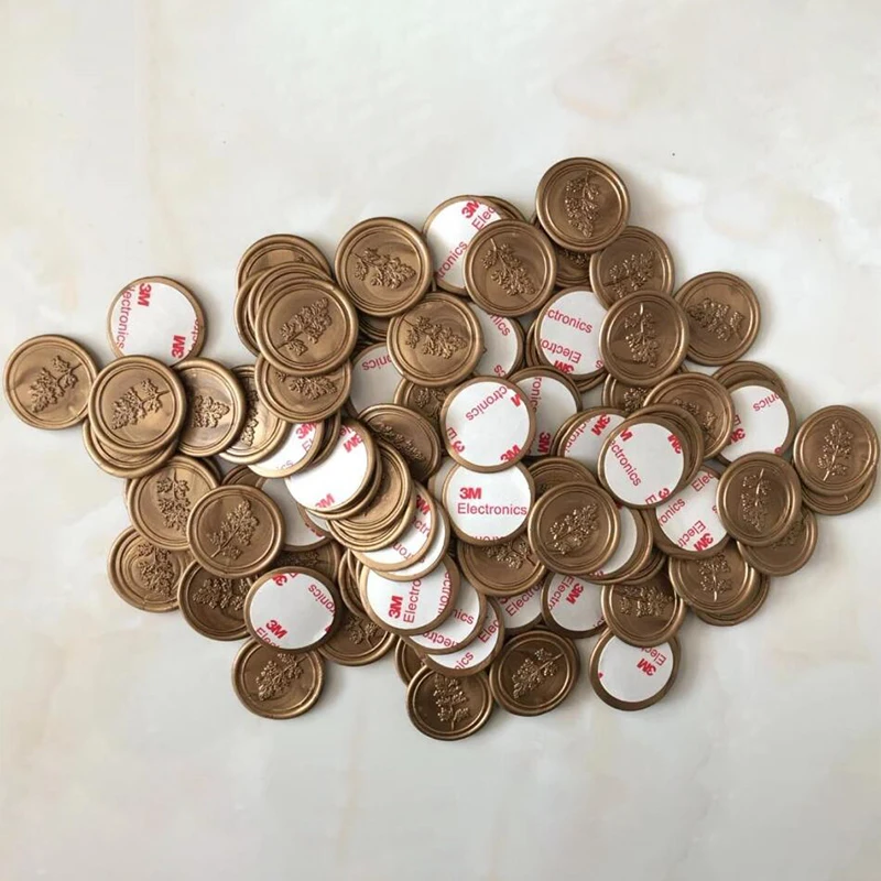 Handmade Sealing Wax Stickers/Beautiful Wedding Crown Design Envelope Seal Sticker