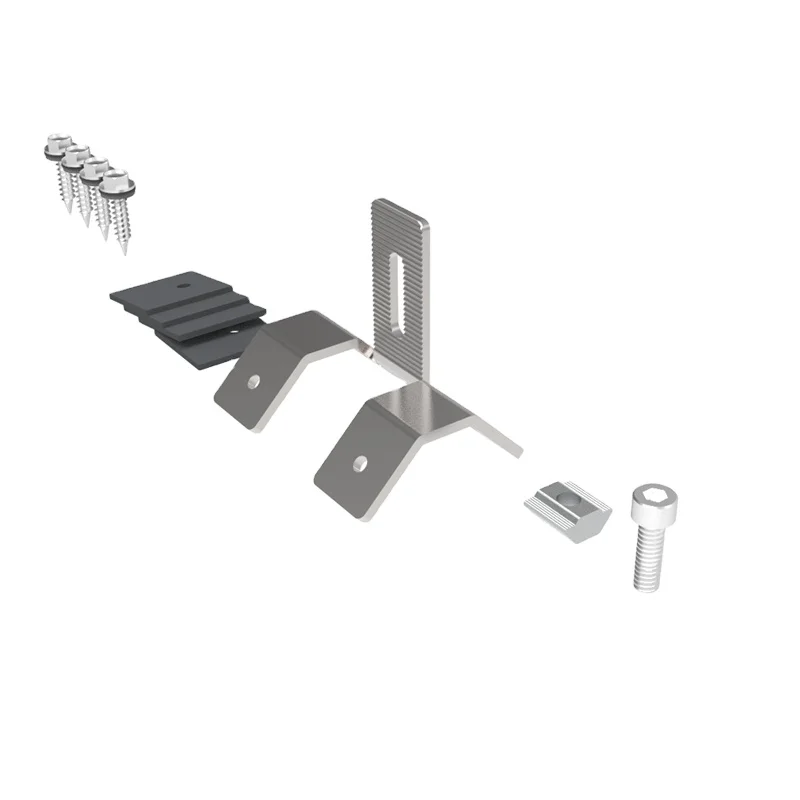 Wholesale price Solar roof hook Trapezoidal Hook for Solar PV Mounting Structure for roof solar mounting installation