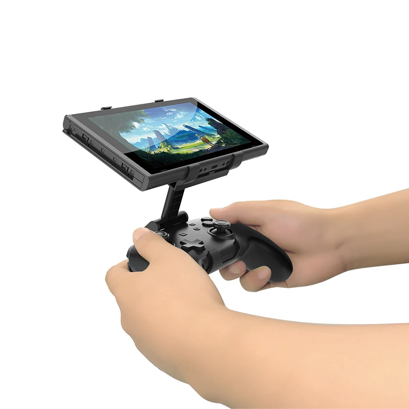 Nintend Swicht Console Clip Mount Adjustable Stand for Nitendo Switch Controller Joystick