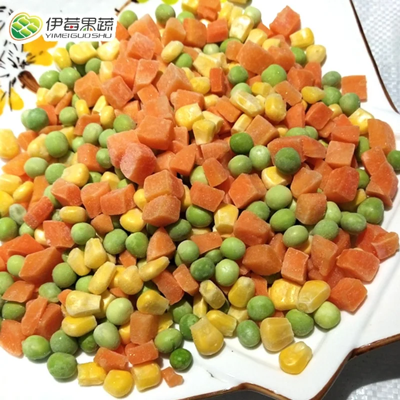 Customizable bulk frozen mixed vegetables