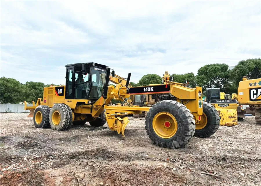 Used Caterpillar 140G 140K 140H Wheel Grader Cat 140K Motor Grader for Sale Good Price