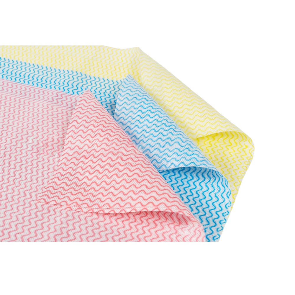 GAOXIN Stock Clearance manufacturer Eco-friendly Spunlace Nonwoven Cleaning Fabric Roll