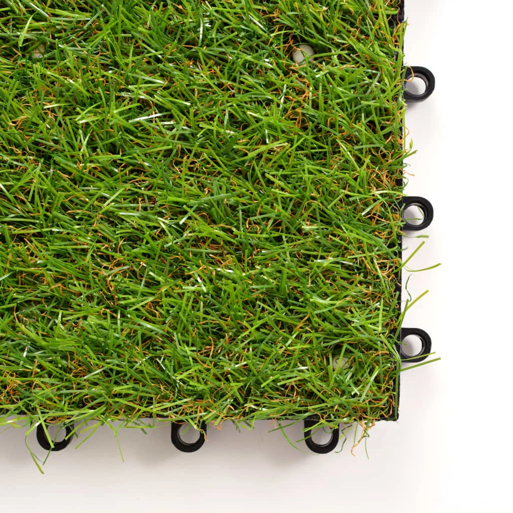Hanwei grass 12x12 Turf puzzle  artificial grass interlocking artificial grass  tiles indoor for dogs