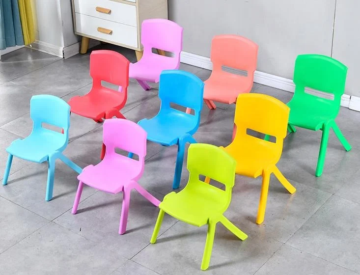 Wholesale Custom Cheap Price Preschool Stackable School Children Kids Plastic Chairs Kindergarten Furniture