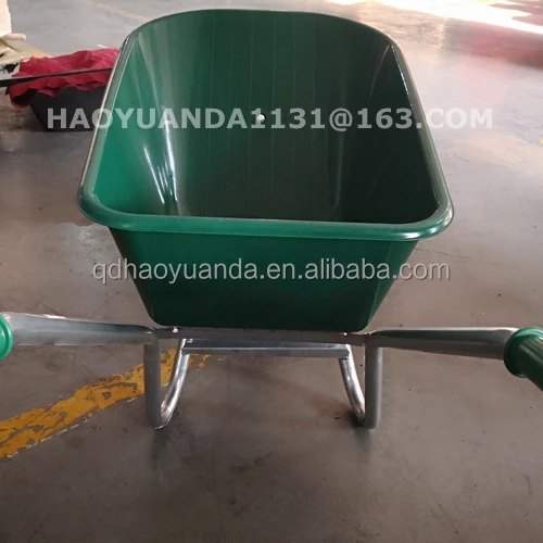 110L PLASTIC TRAY WHEEL BARROW for Garden Farm Barrows Hand Trolley Instruction Wheel Barrow European Market