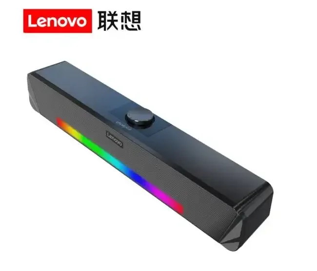 Original Lenovo TS33-A Home Theater Sound System Speaker USB + 3.5mm Wire Amplifiers RGB Portable Soundbar Party Speaker