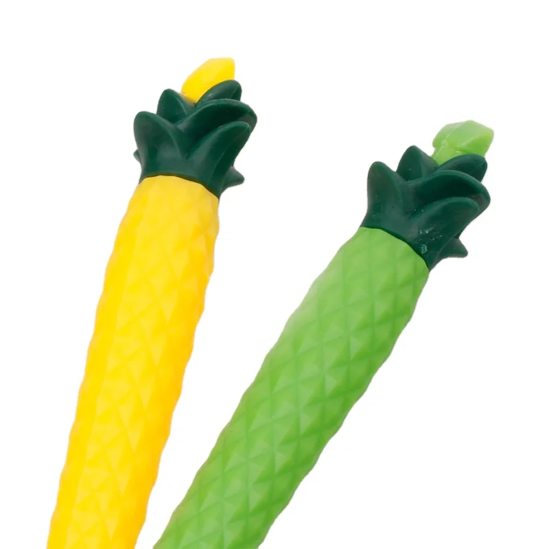 Творческий Фрукты моделирование Моделирование автоматического карандаша 0,7 мм ананас Бесплатная заточка для отслеживания активности карандаш пресс студент цифровым пером