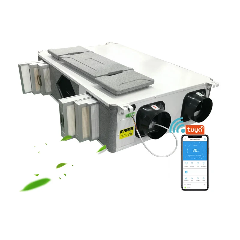 IGUICOO Erv Energy Recovery VentilatorManufacturer Heat Recovery Ventilation System Positive Recuperation Air Handling Unit