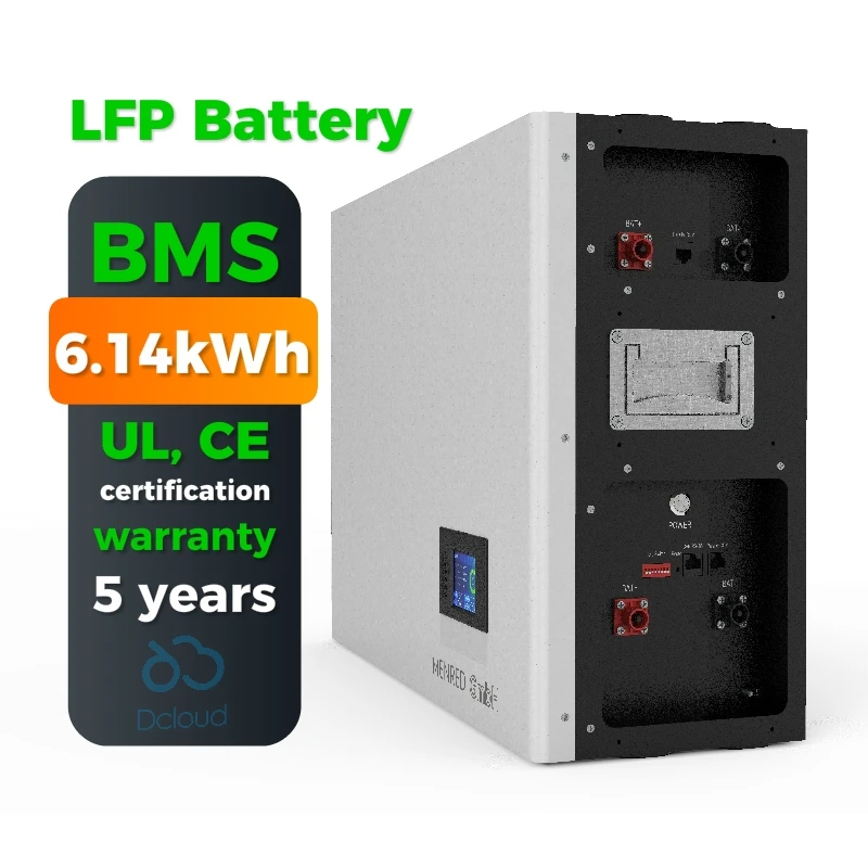 Portable Power Station 6.144kwh Camping Emergency Home Solar Power Station Portable Power Supply Lifepo4 Battery