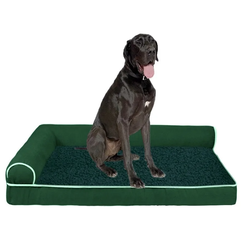 High Quality Luxury Waterproof Memory Egg Foam Orthopedic Removable Washable Cover Dog Bed For Pet Supplies